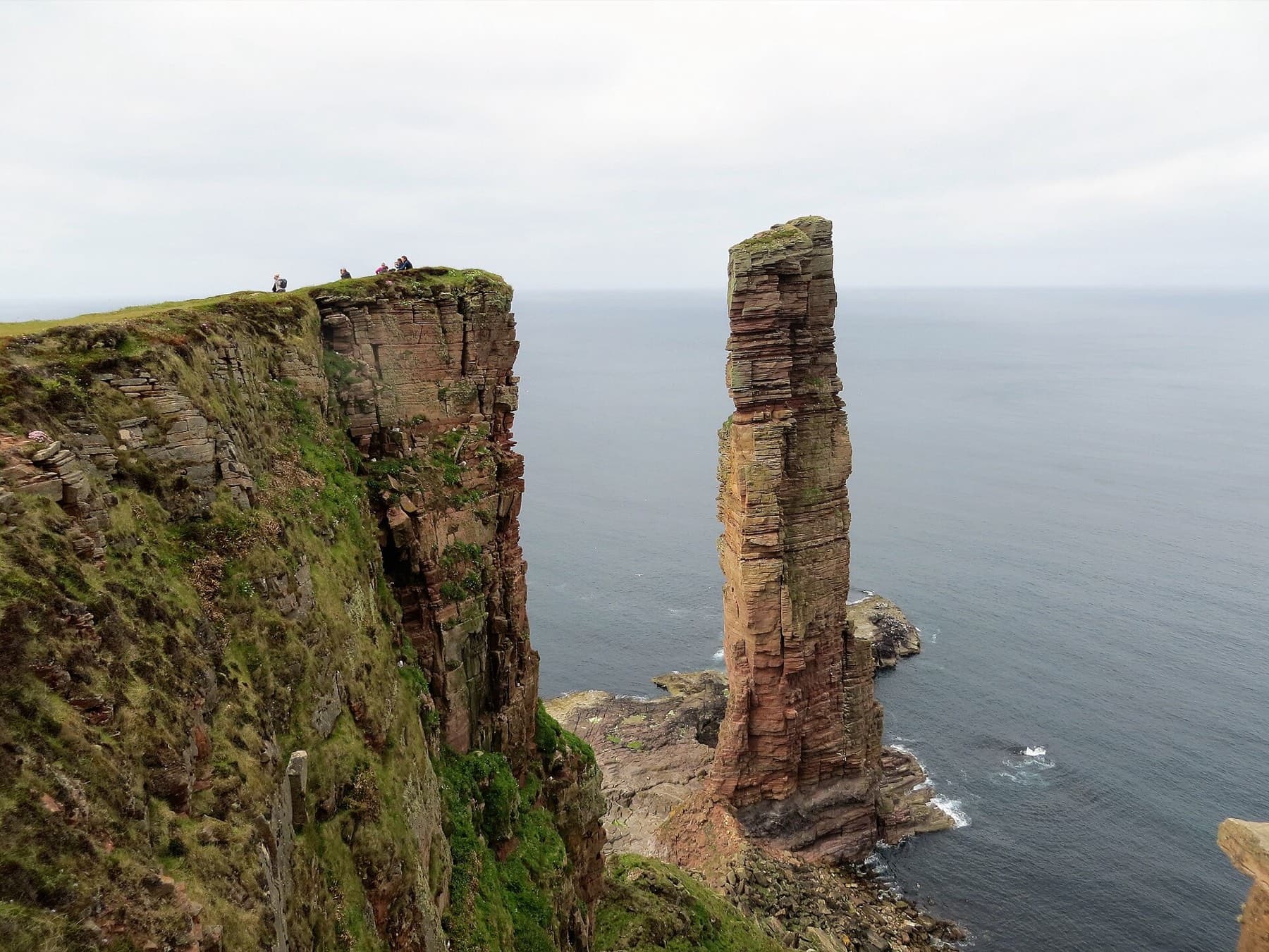 The Old Man of Hoy, a tall sea stack off Orkney